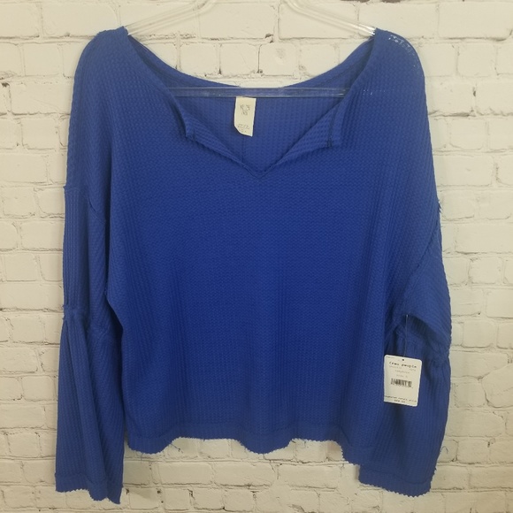 Free People Dahlia thermal knit top size small - Picture 4 of 8
